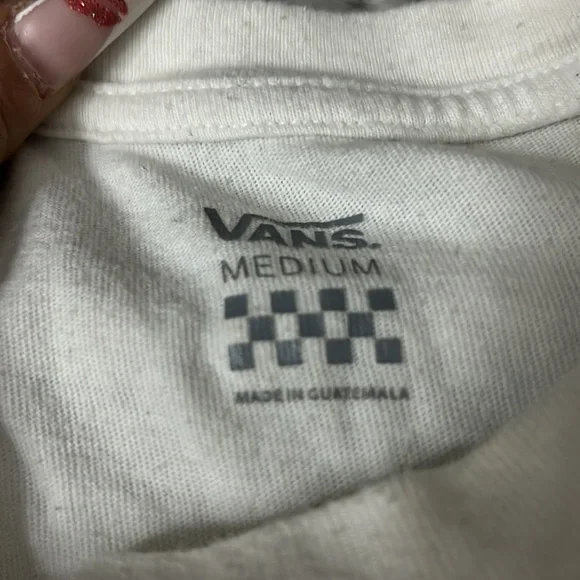 white vans shirt size medium - Picture 2 of 3